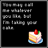 I like my cake